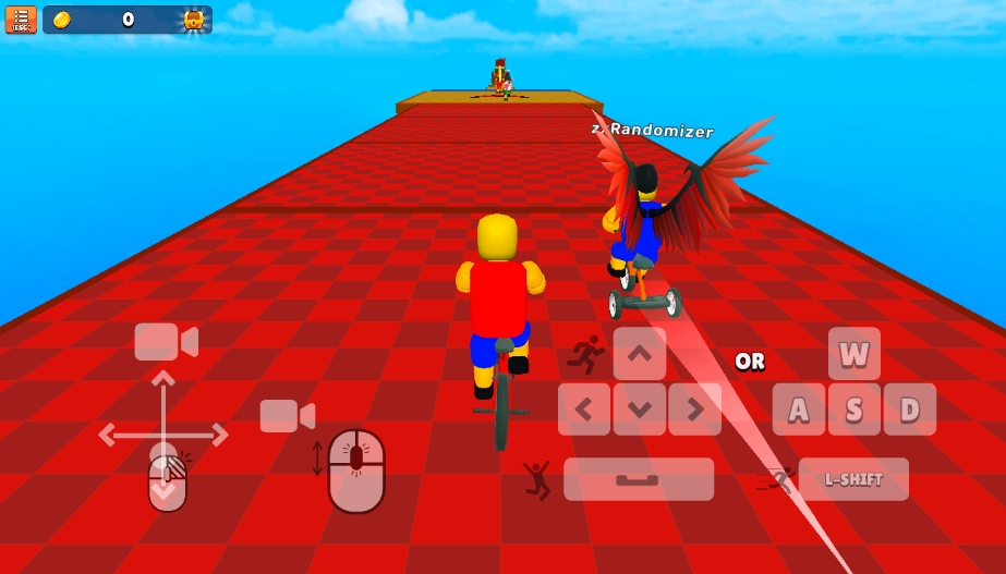 Obby on a Bike gameplay screenshot 3